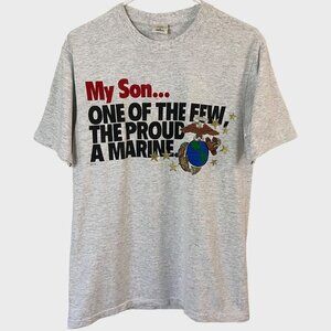 M.J. Soffe United States Marine Core The Few The Proud T-Shirt Men's Medium Gray